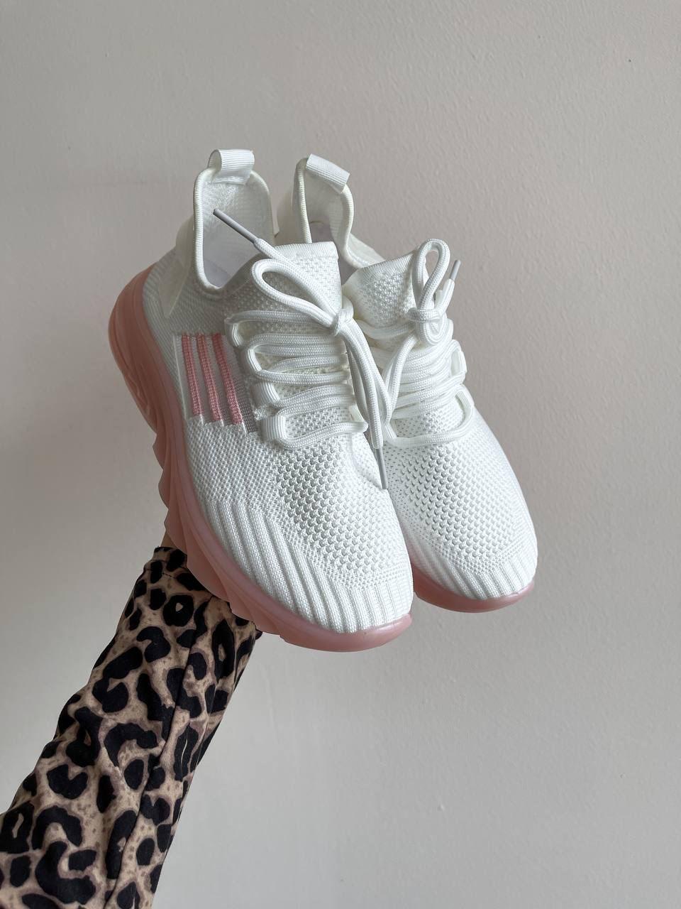 Sneakers Low White Pink 1