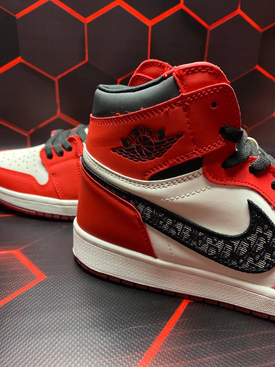 Nike Air Jordan 1 Retro x Dior Red Black
