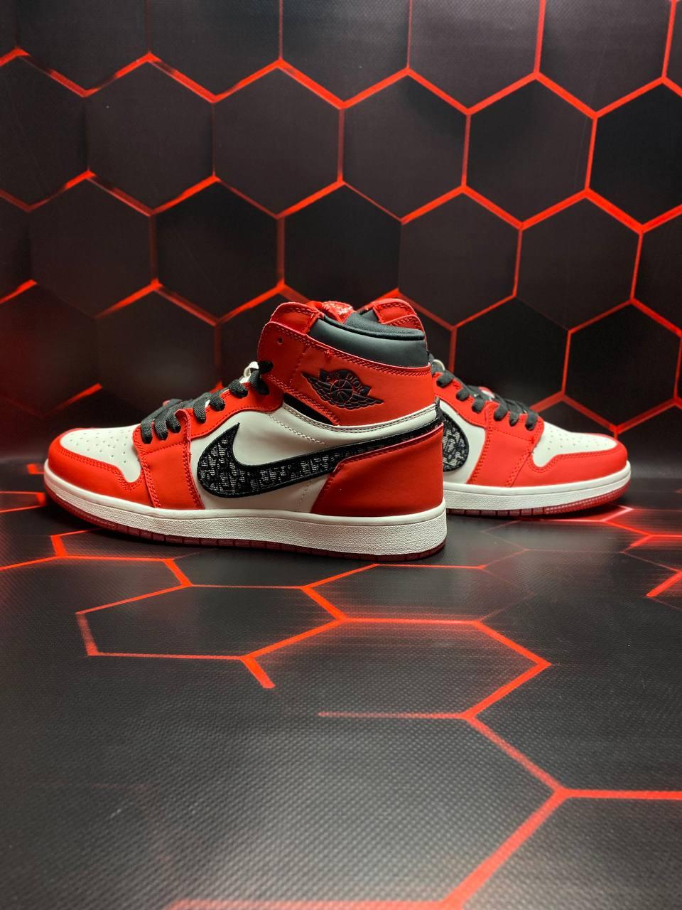 Nike Air Jordan 1 Retro x Dior Red Black