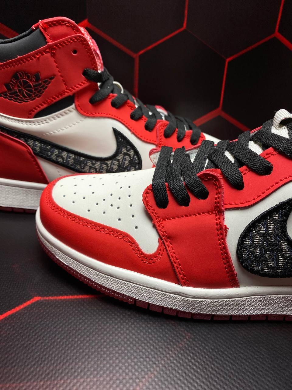 Nike Air Jordan 1 Retro x Dior Red Black