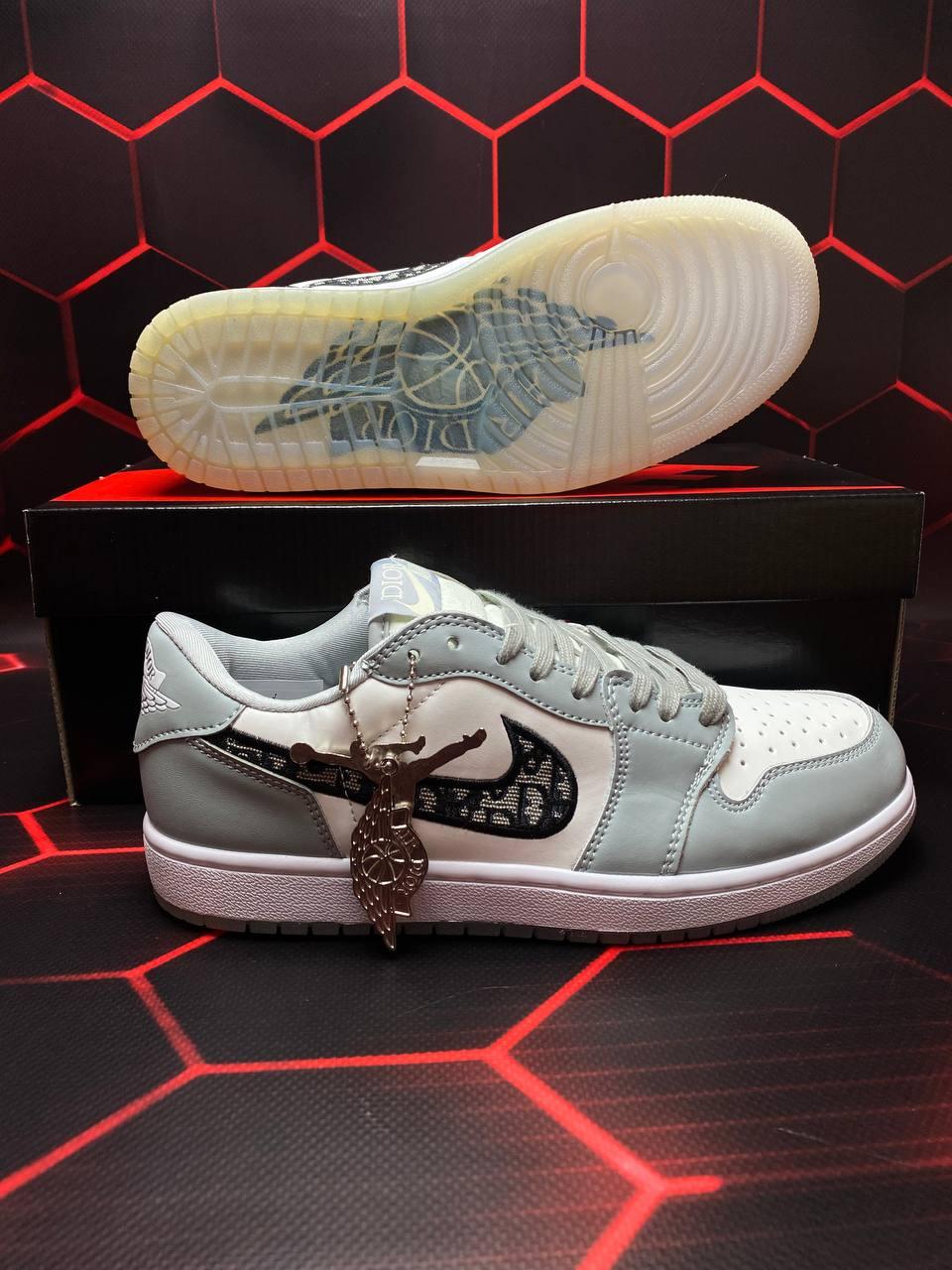 Nike Air Jordan 1 Retro x Dior Grey Black