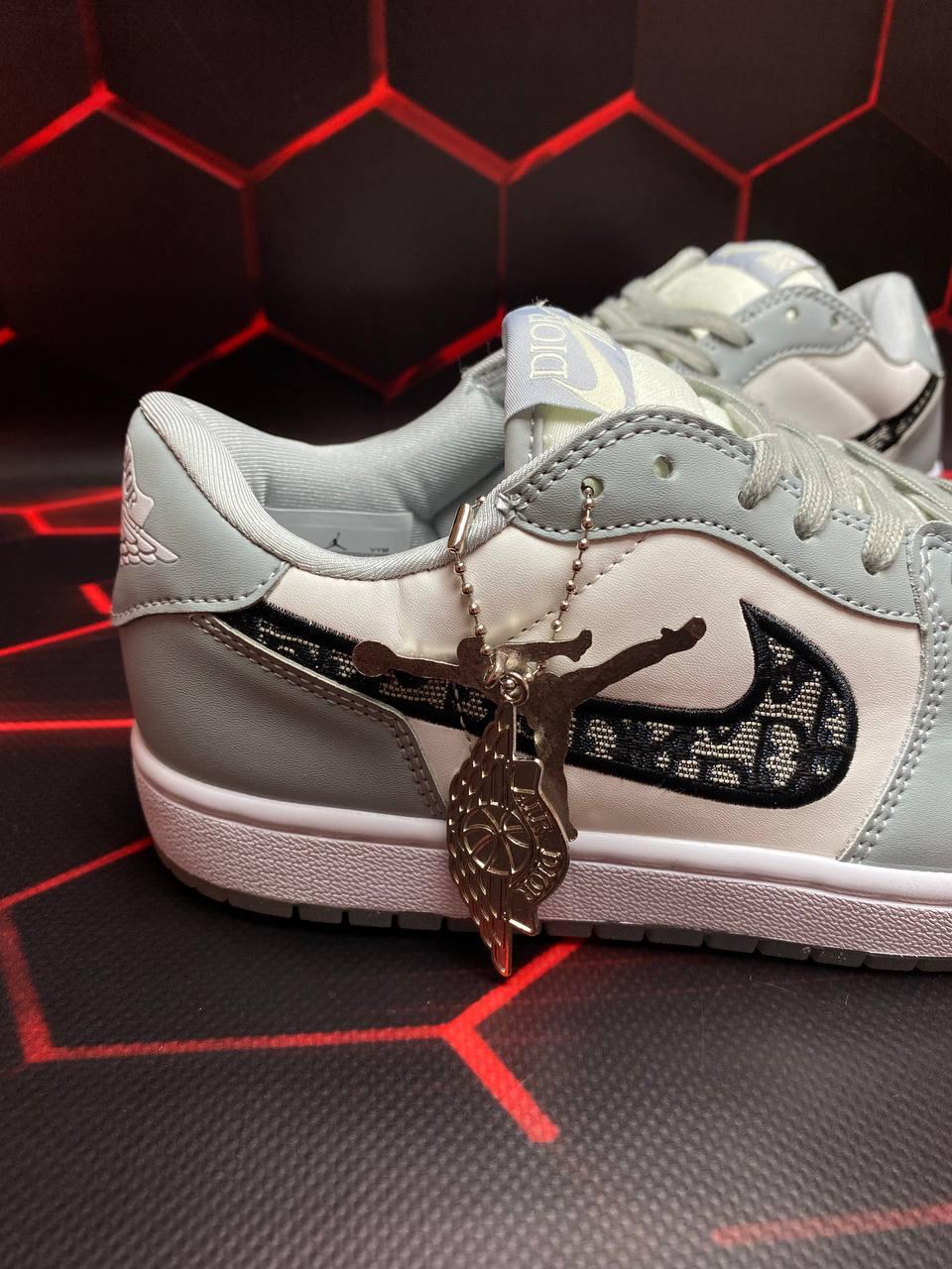 Nike Air Jordan 1 Retro x Dior Grey Black