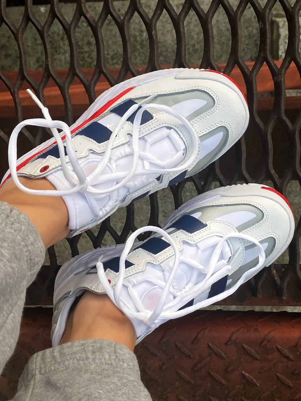 Adidas Niteball White Blue Red