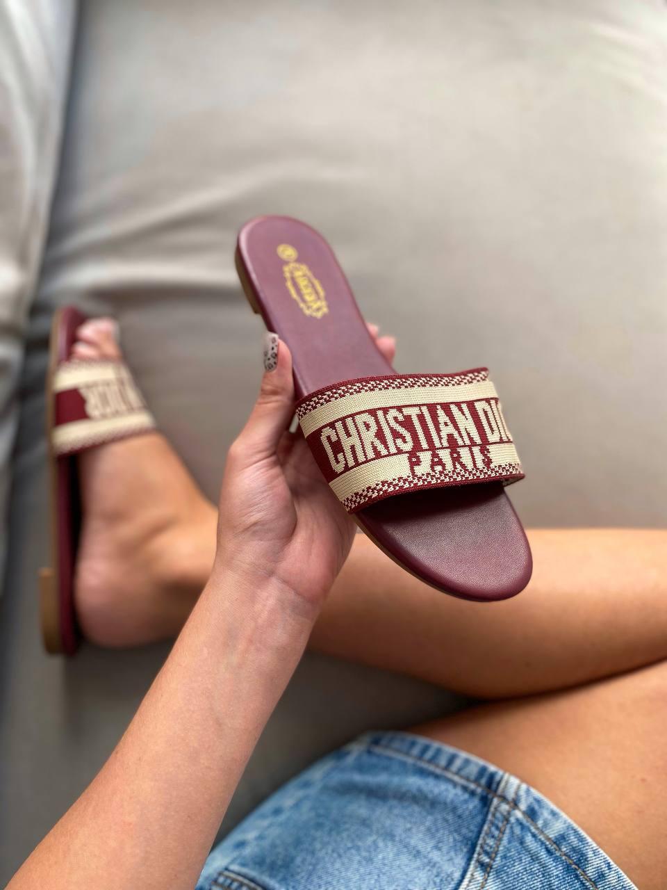 Christian Dior Bordo Beige