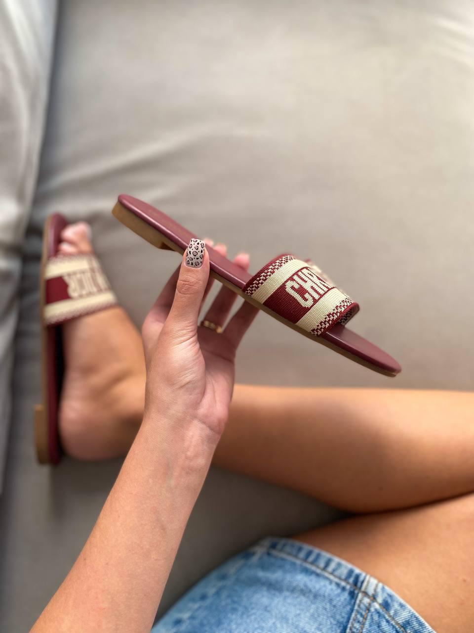 Christian Dior Bordo Beige