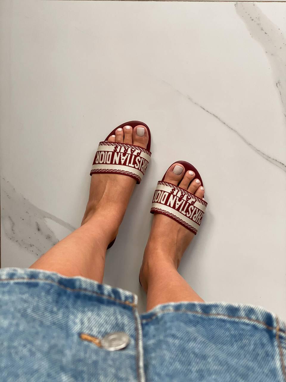 Christian Dior Bordo Beige