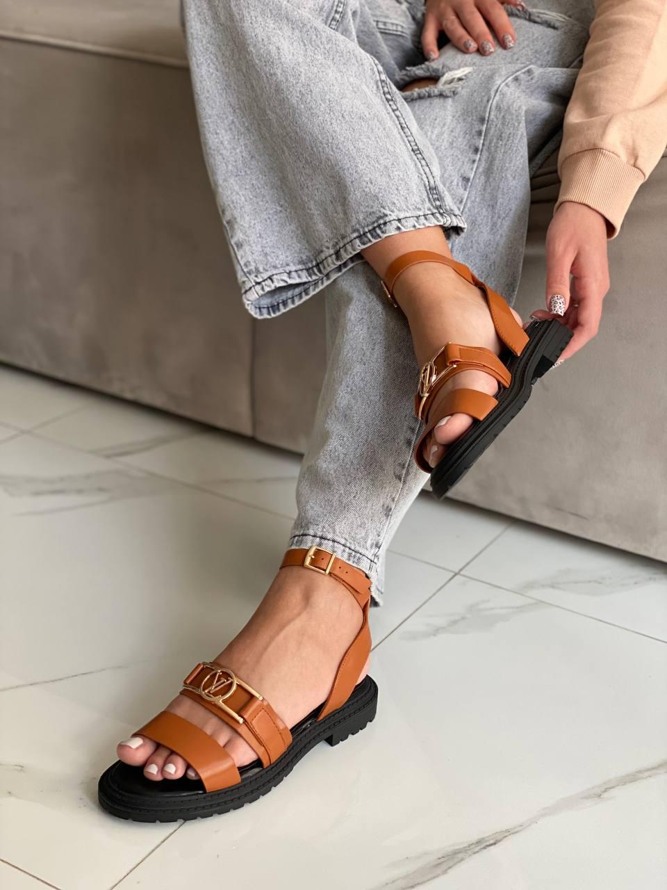 Louis Vuitton Brown Black