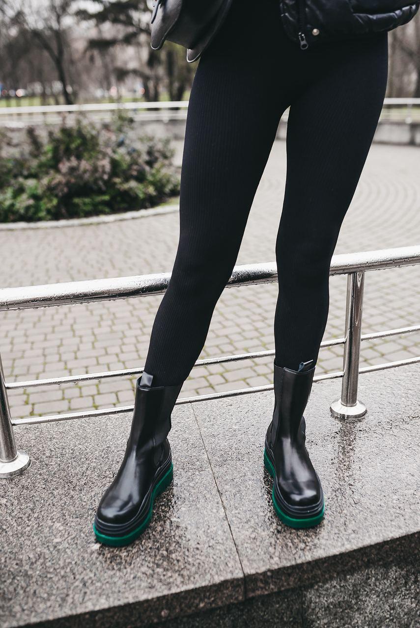 Bottega Veneta Black Green