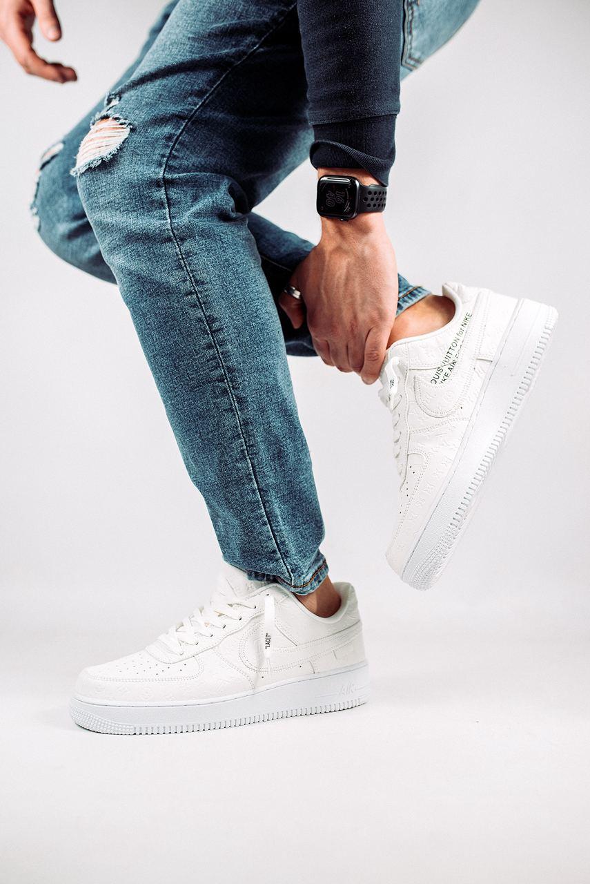 Nike Air Force 1 x Louis Vuitton White