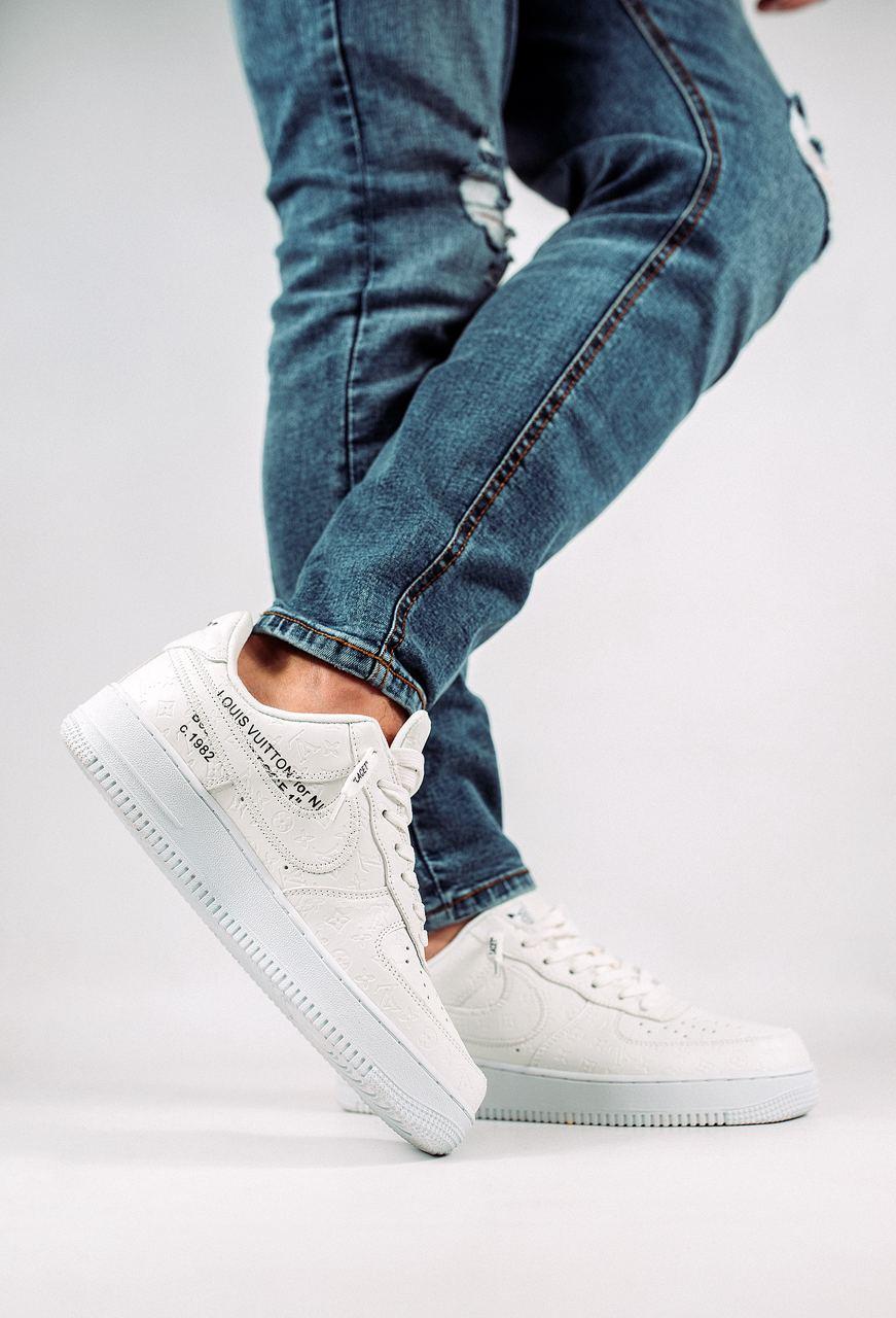 Nike Air Force 1 x Louis Vuitton White