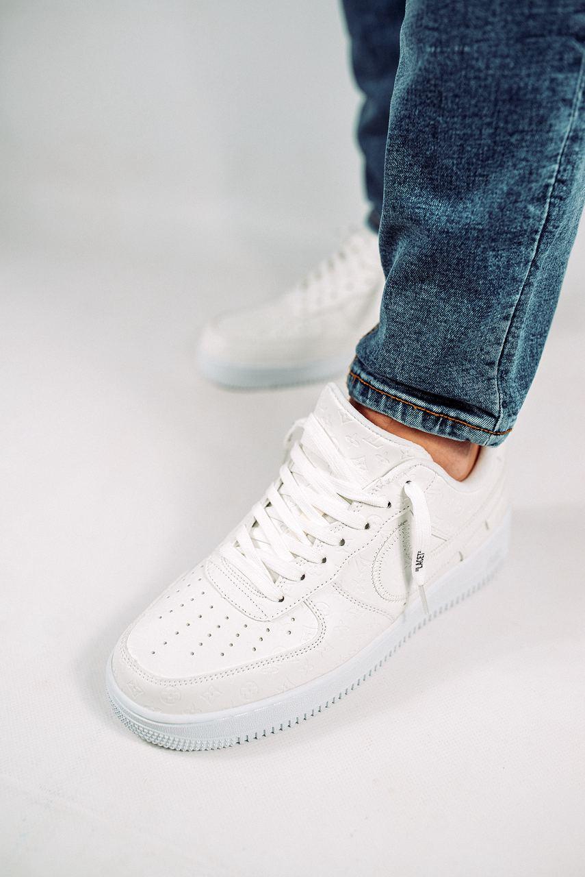 Nike Air Force 1 x Louis Vuitton White