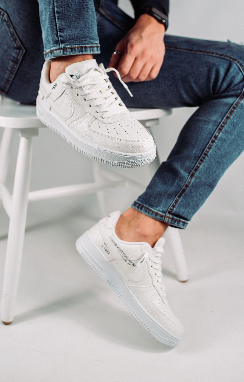Nike Air Force 1 x Louis Vuitton White