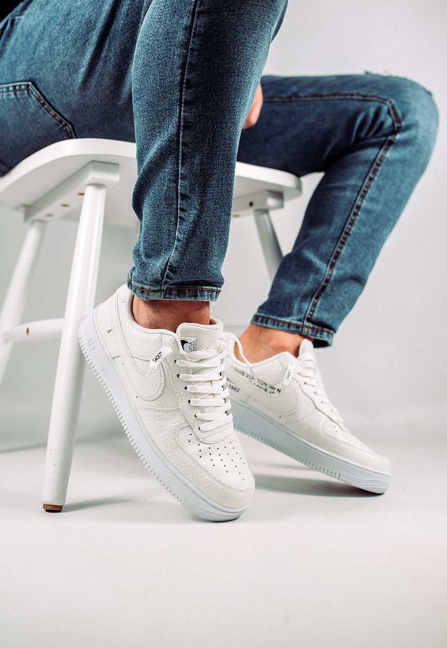 Nike Air Force 1 x Louis Vuitton White