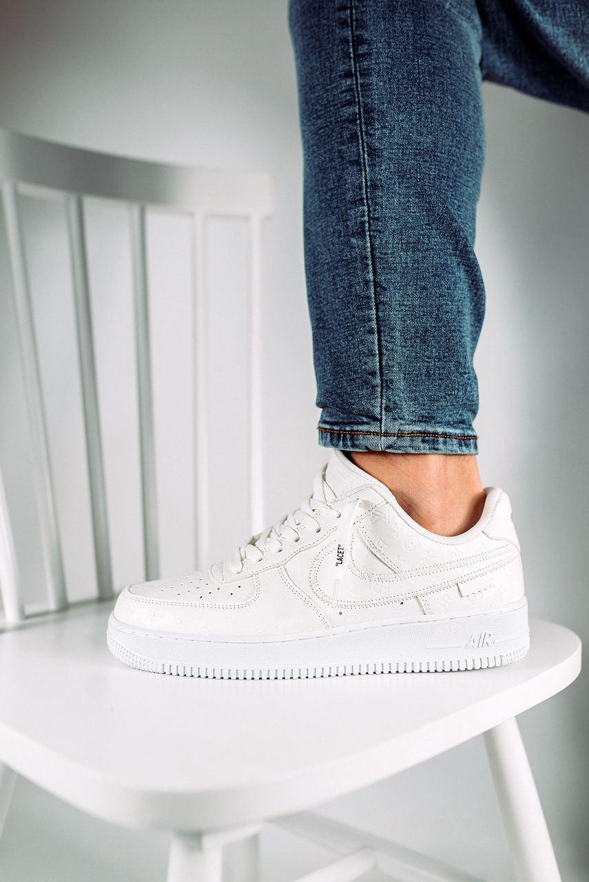 Nike Air Force 1 x Louis Vuitton White