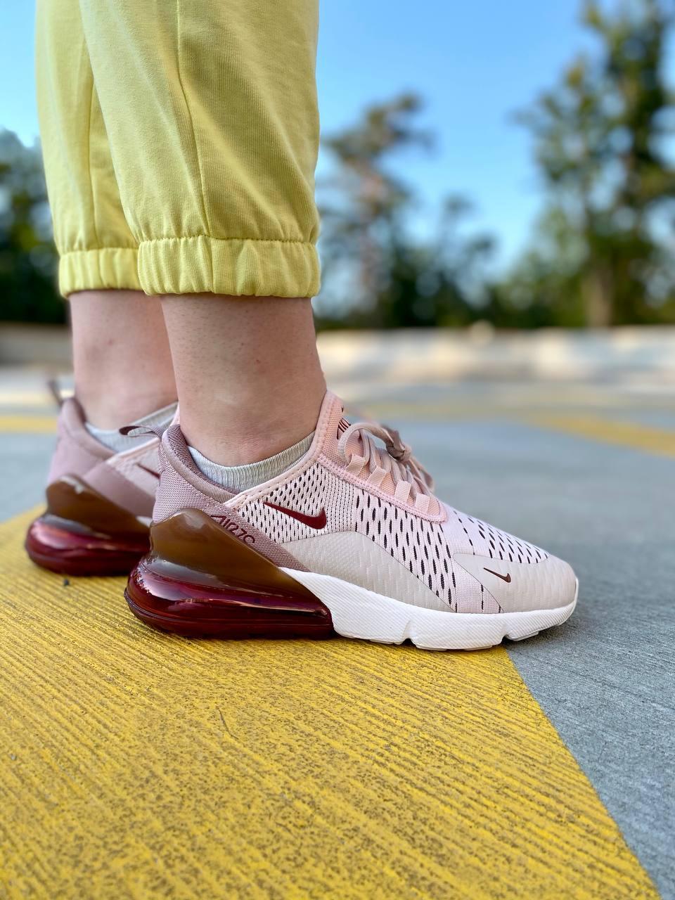 Nike Air Max 270 Pink Brown White