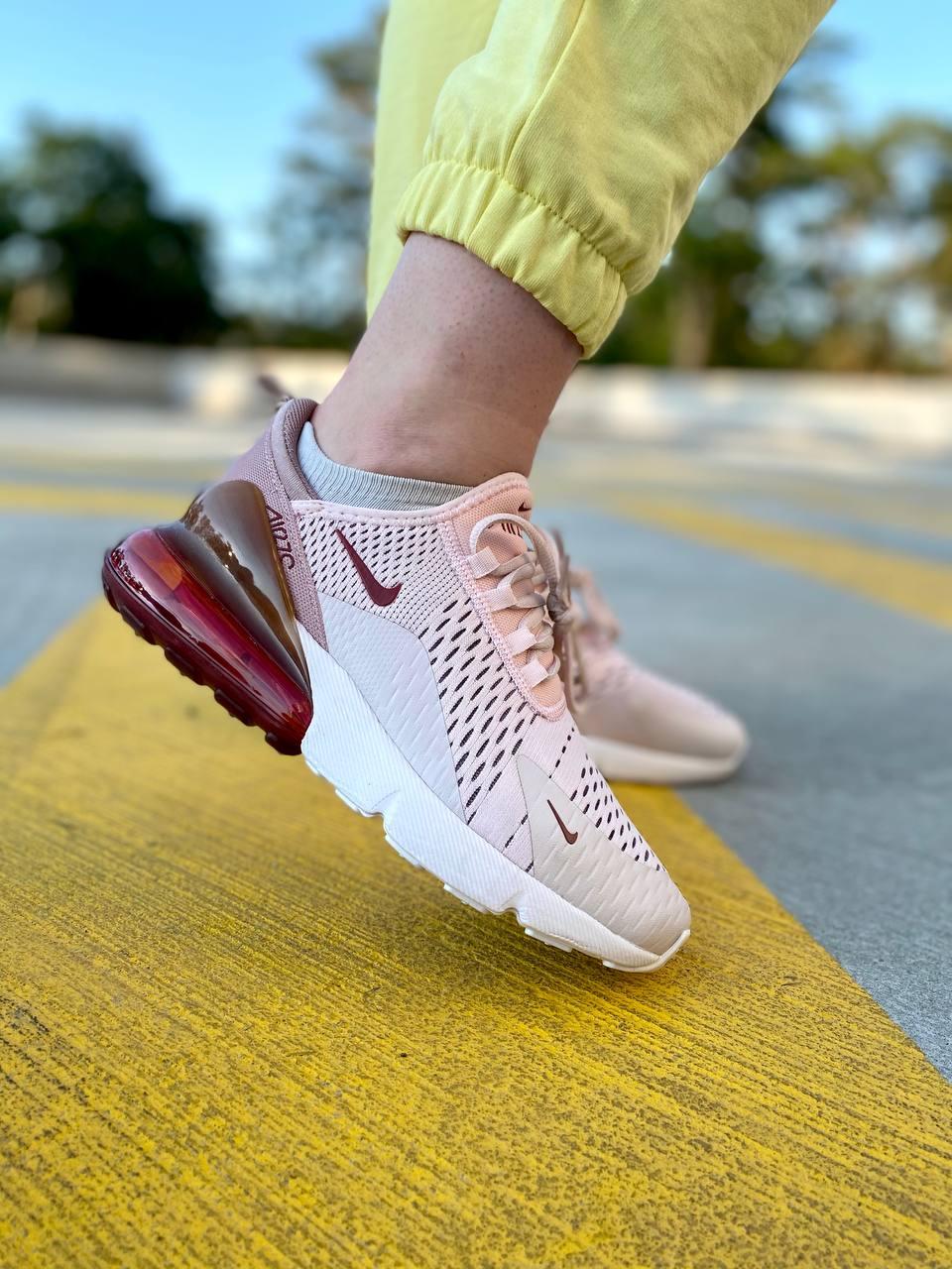Nike Air Max 270 Pink Brown White