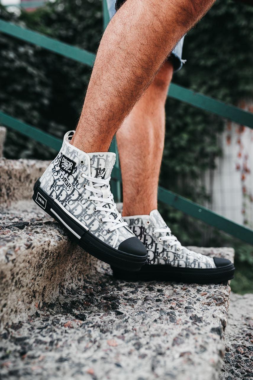 Dior Sneakers High Top White Black