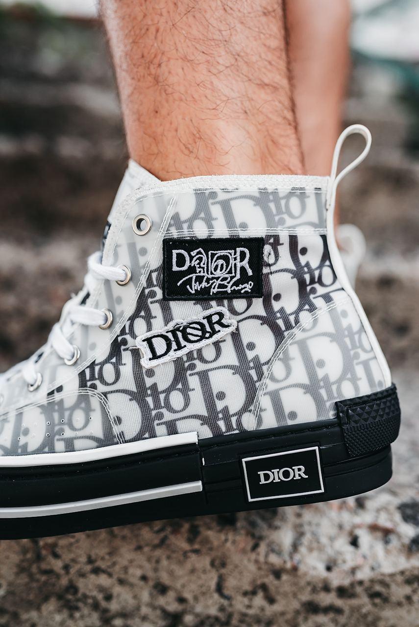 Dior Sneakers High Top White Black