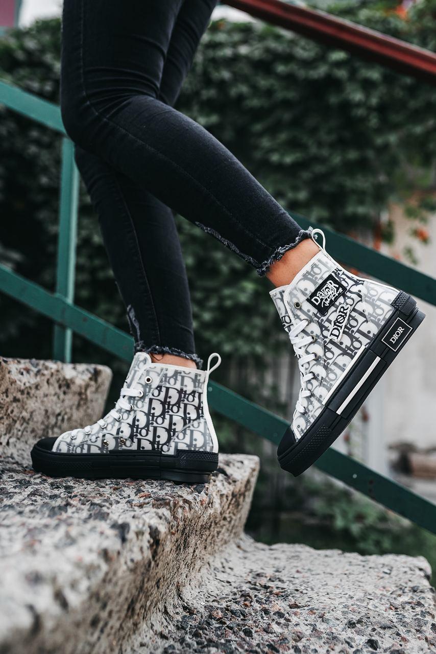 Dior Sneakers High Top White Black