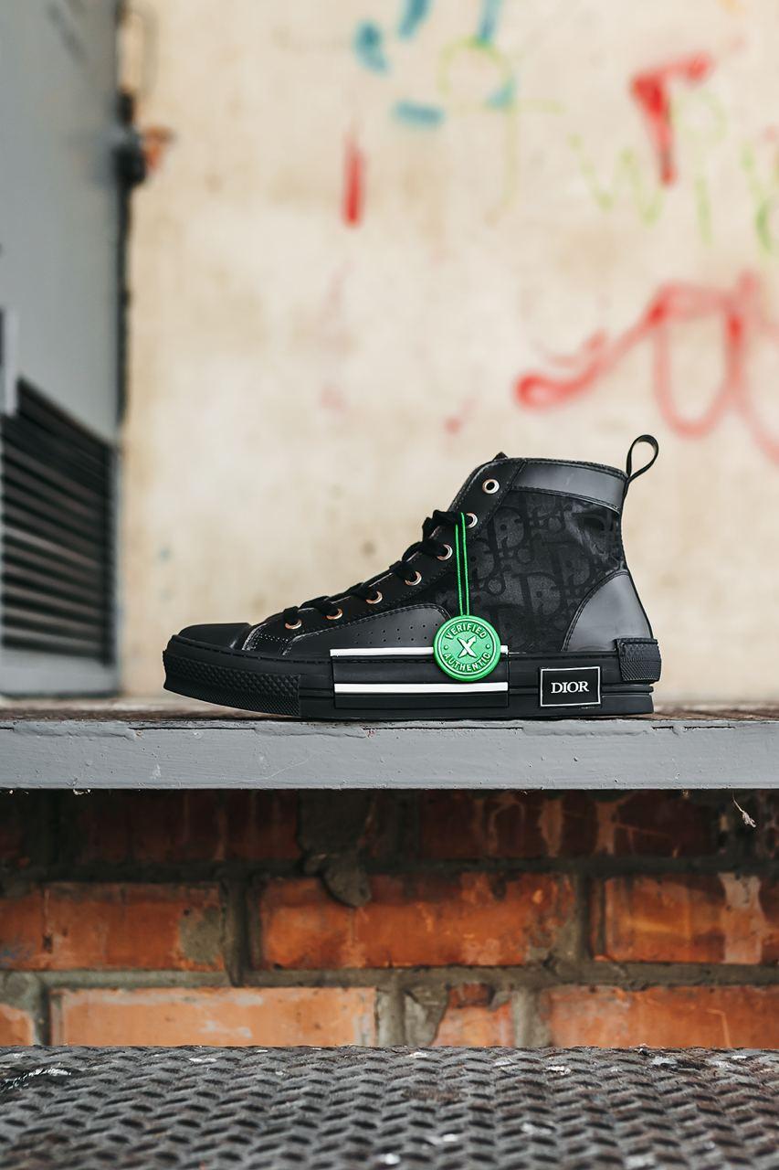 Dior B23 Top Sneakers High Black