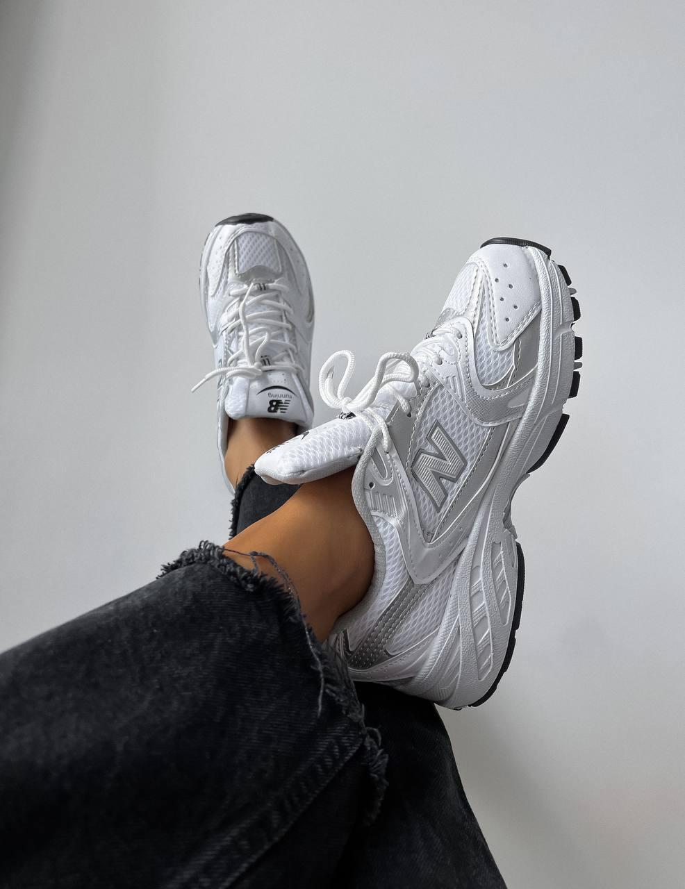 New Balance 530 White Silver 4