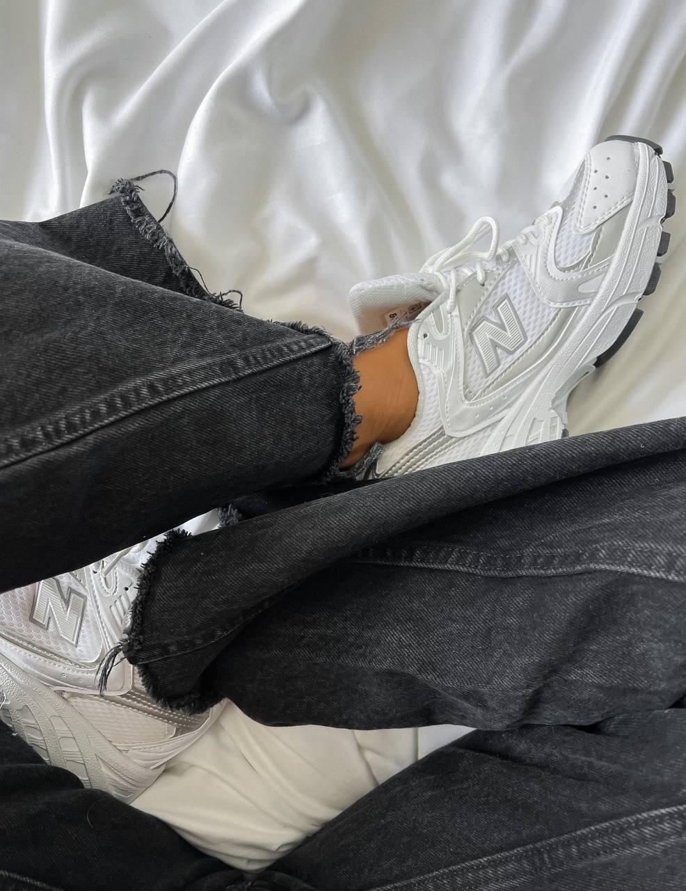 New Balance 530 White Silver 4