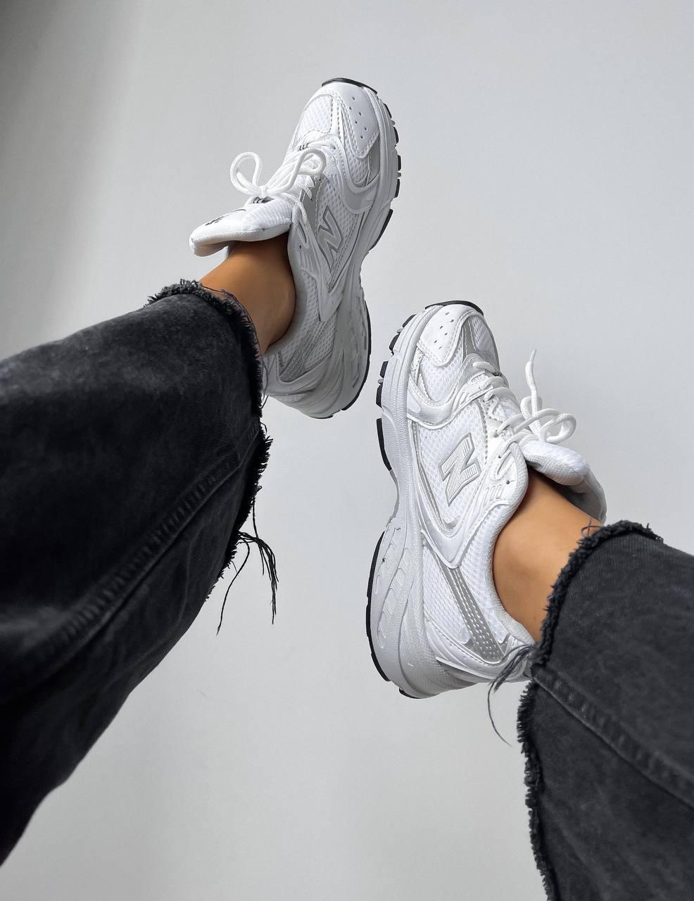 New Balance 530 White Silver 4