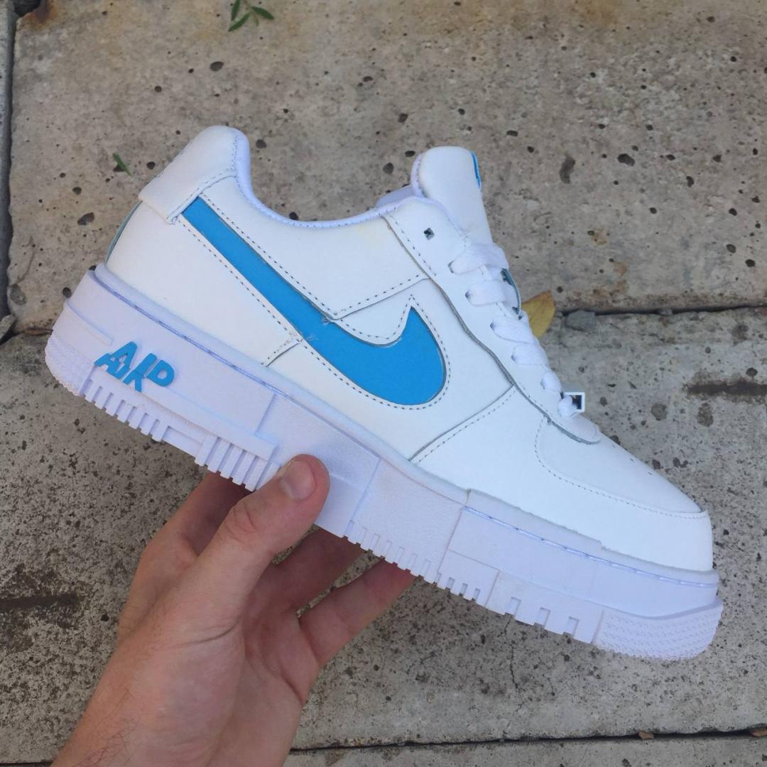Nike Air Force 1 Pixel White Blue