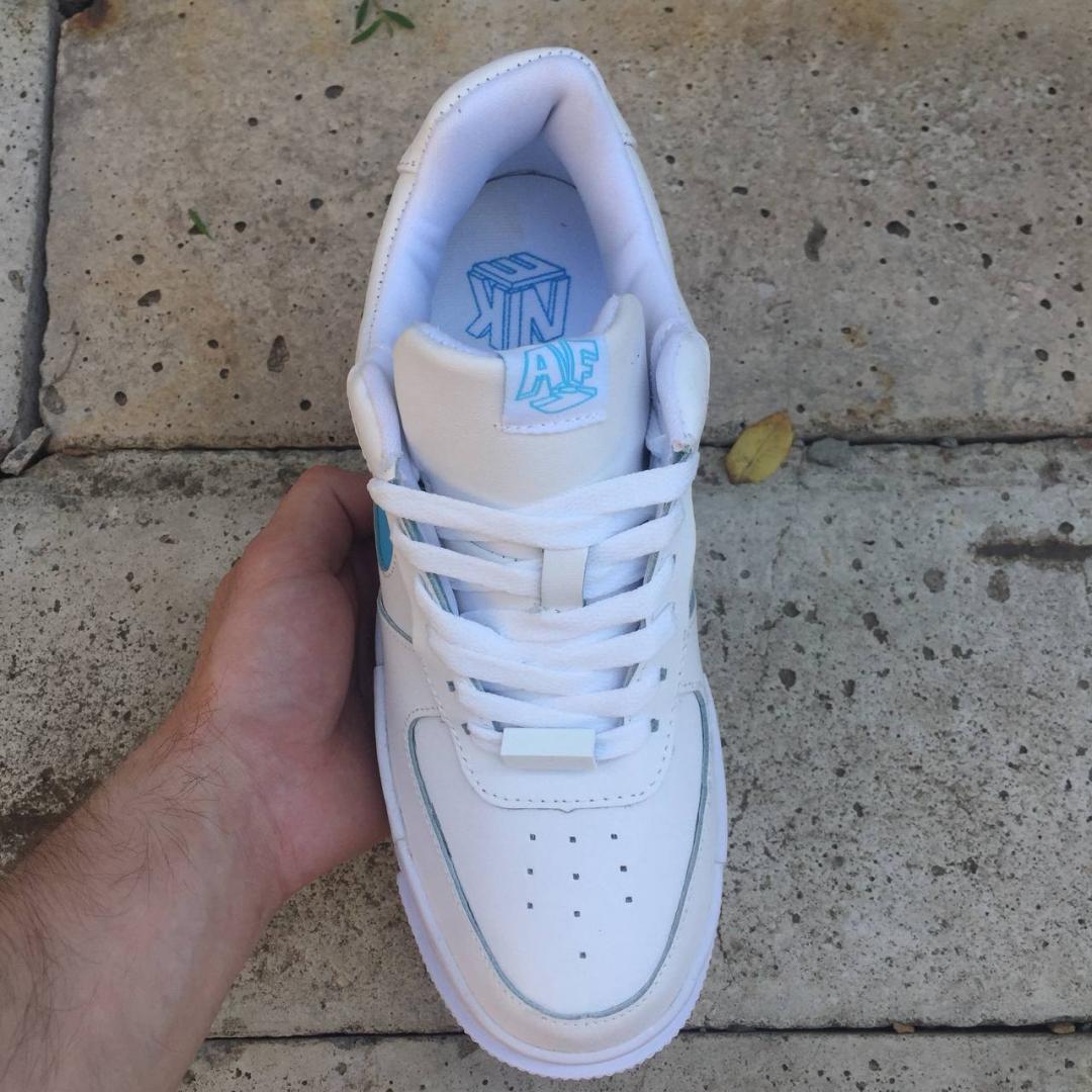 Nike Air Force 1 Pixel White Blue