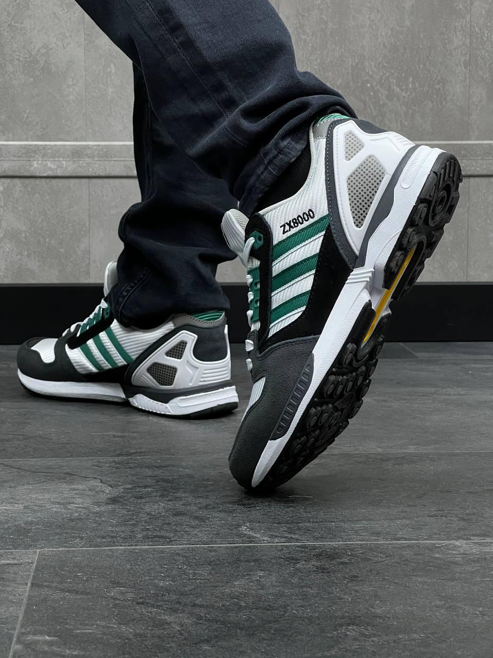 Adidas ZX 8000 Grey White Green