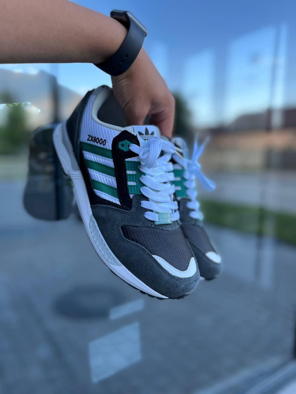 Adidas ZX 8000 White Green Grey