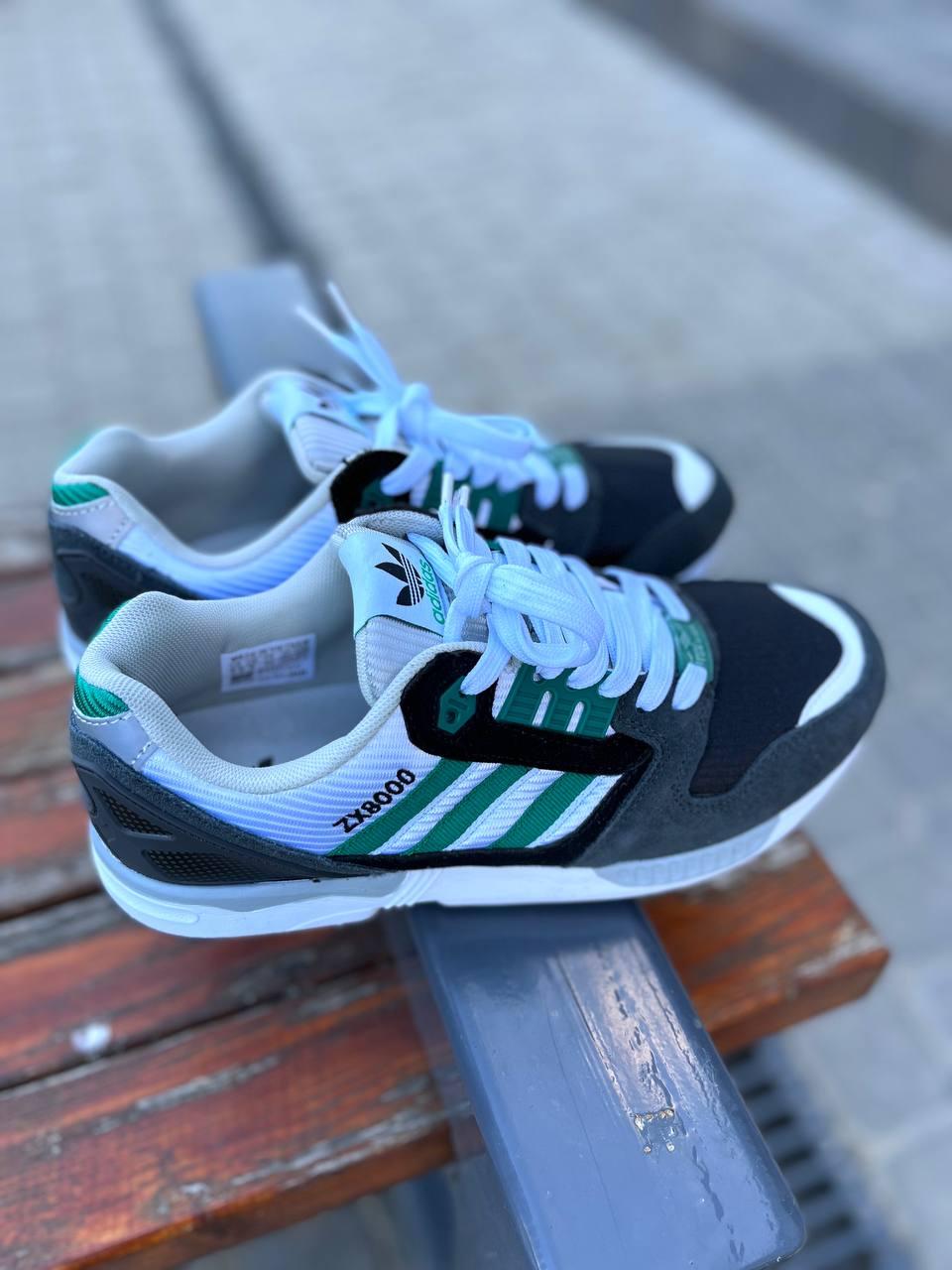 Adidas ZX 8000 White Green Grey