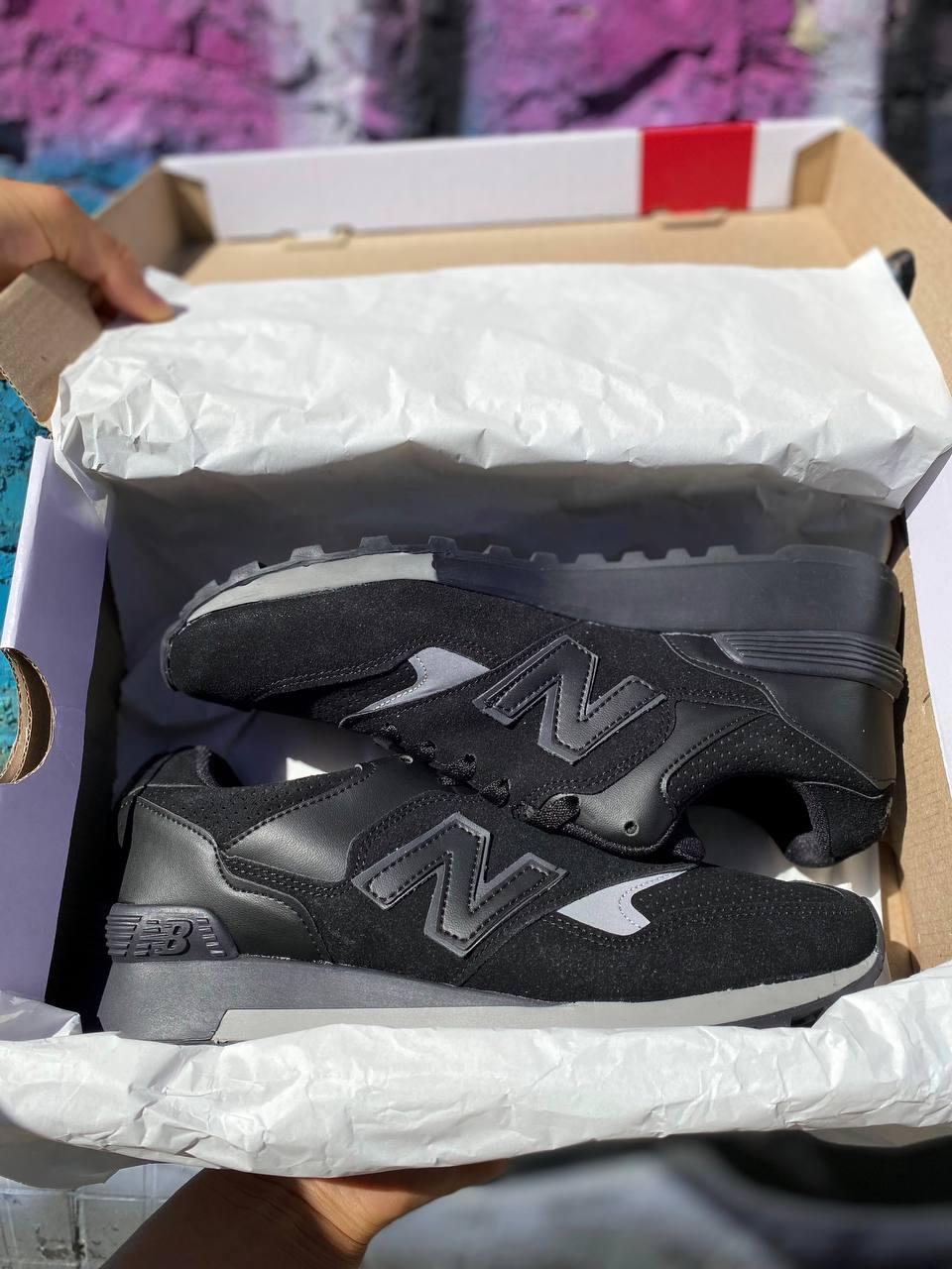 New Balance 574 Black Grey