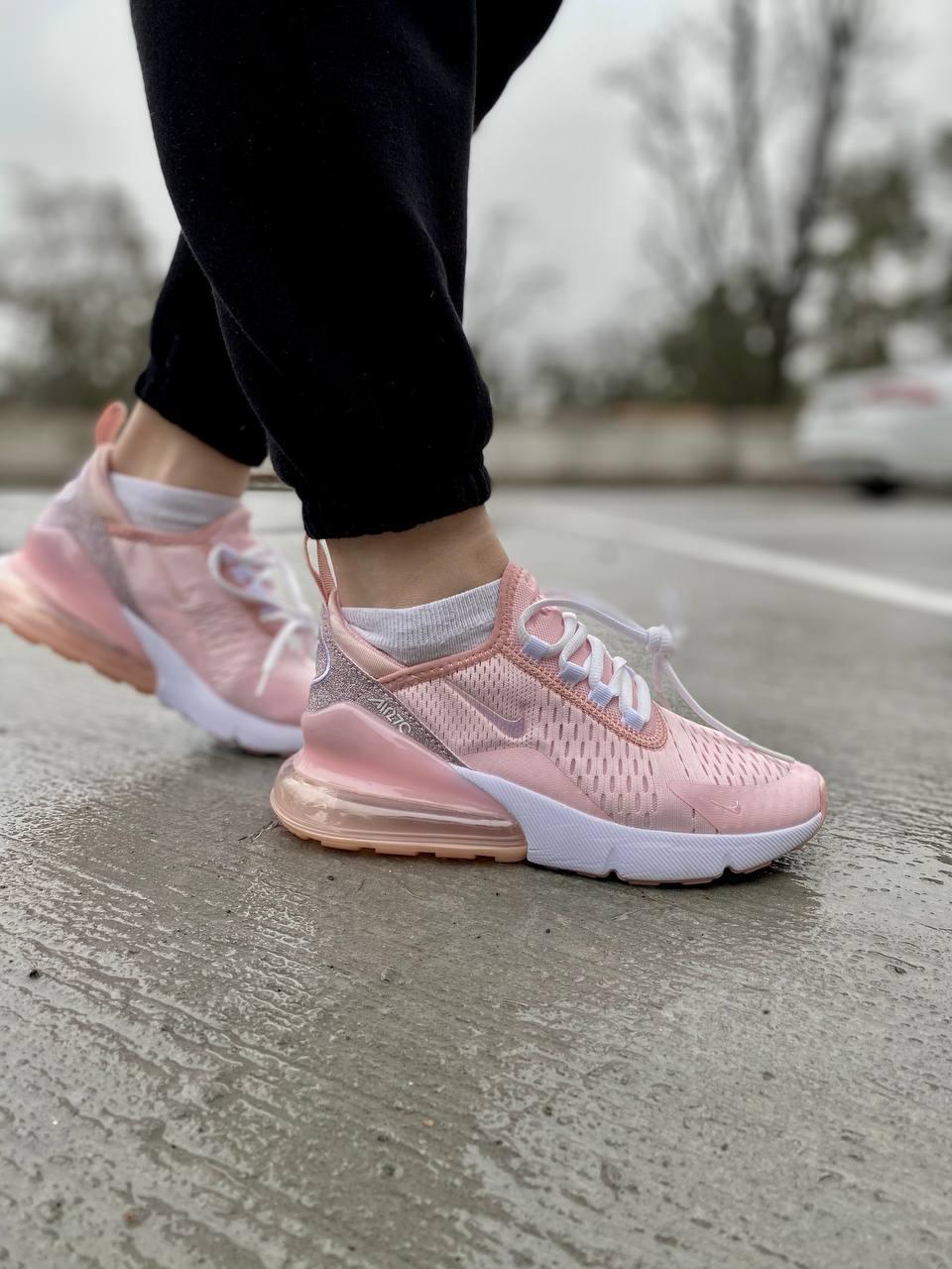 Nike Air Max 270 Pink White 4