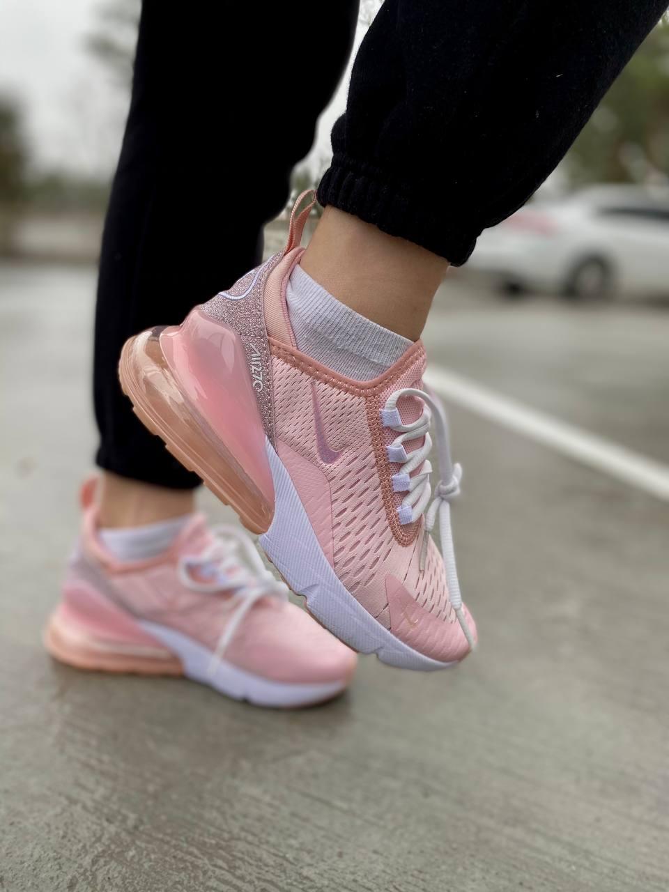 Nike Air Max 270 Pink White 4