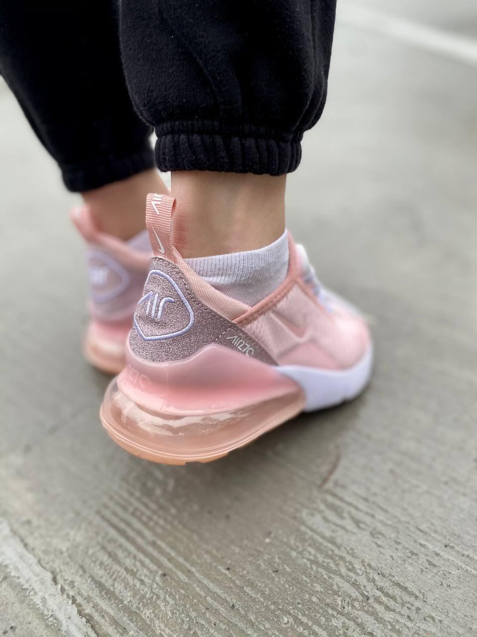 Nike Air Max 270 Pink White 4