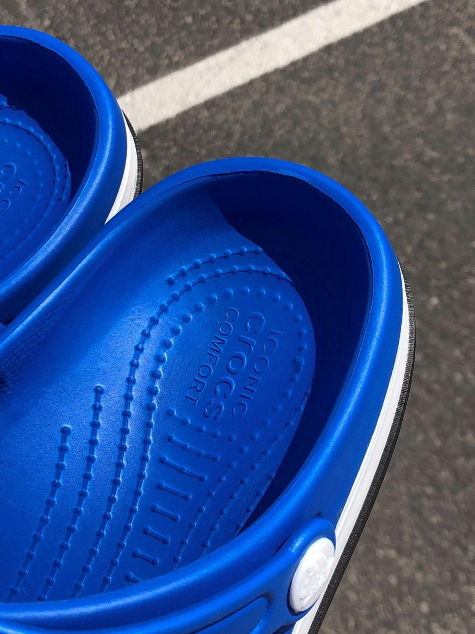 Crocs Blue White