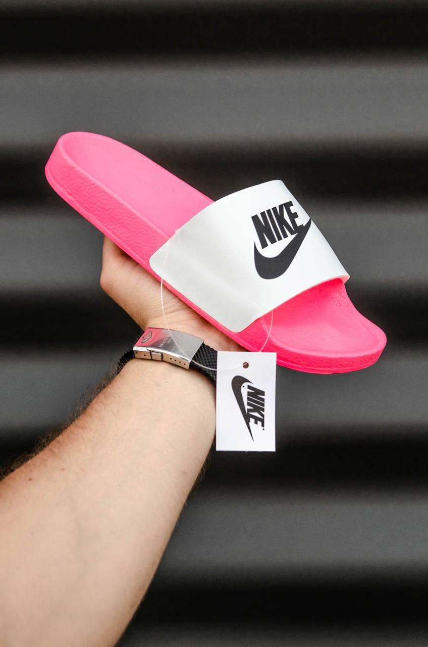 Nike Slides Pink White