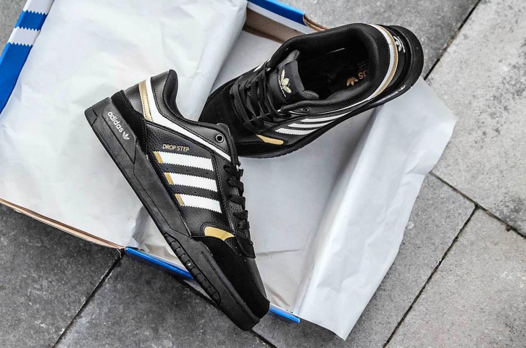 Adidas Adidas Drop Step Low Black Gold
