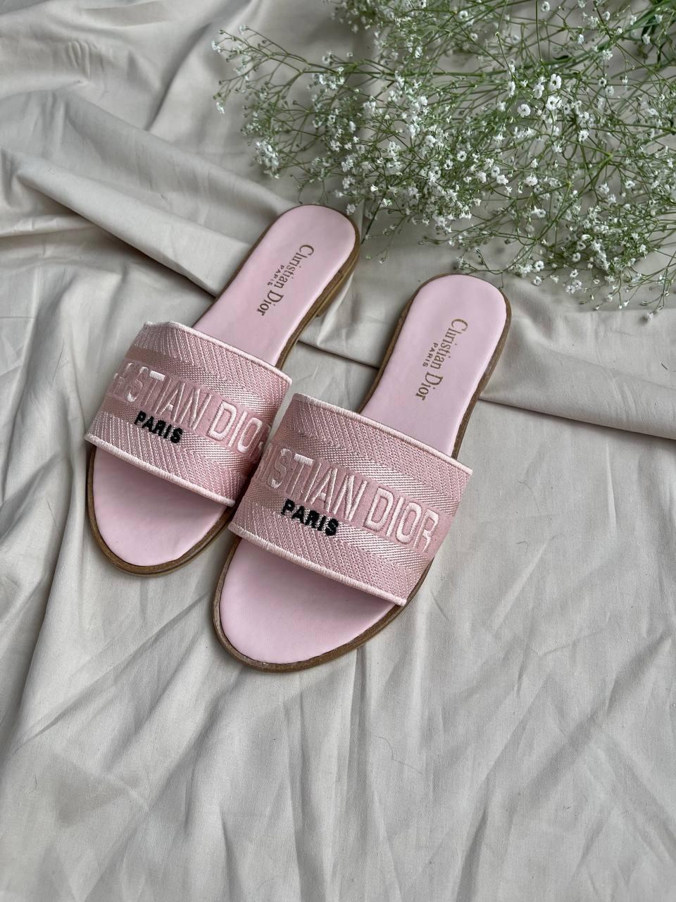 Christian Dior Slides Pink 2