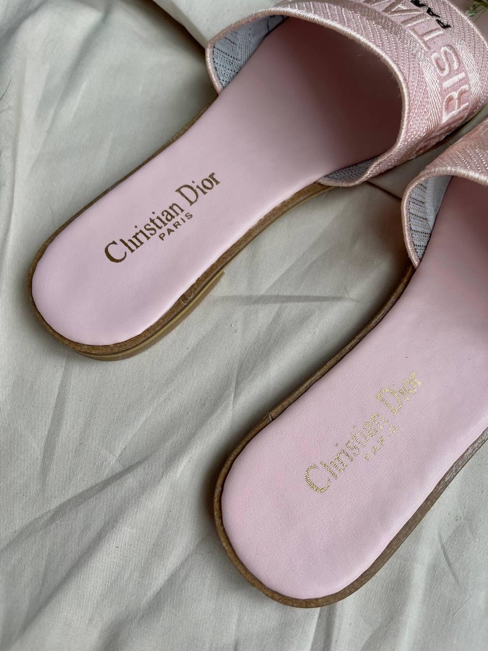 Christian Dior Slides Pink 2