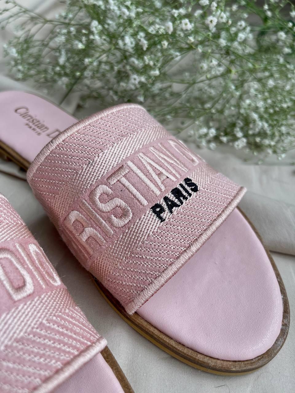 Christian Dior Slides Pink 2