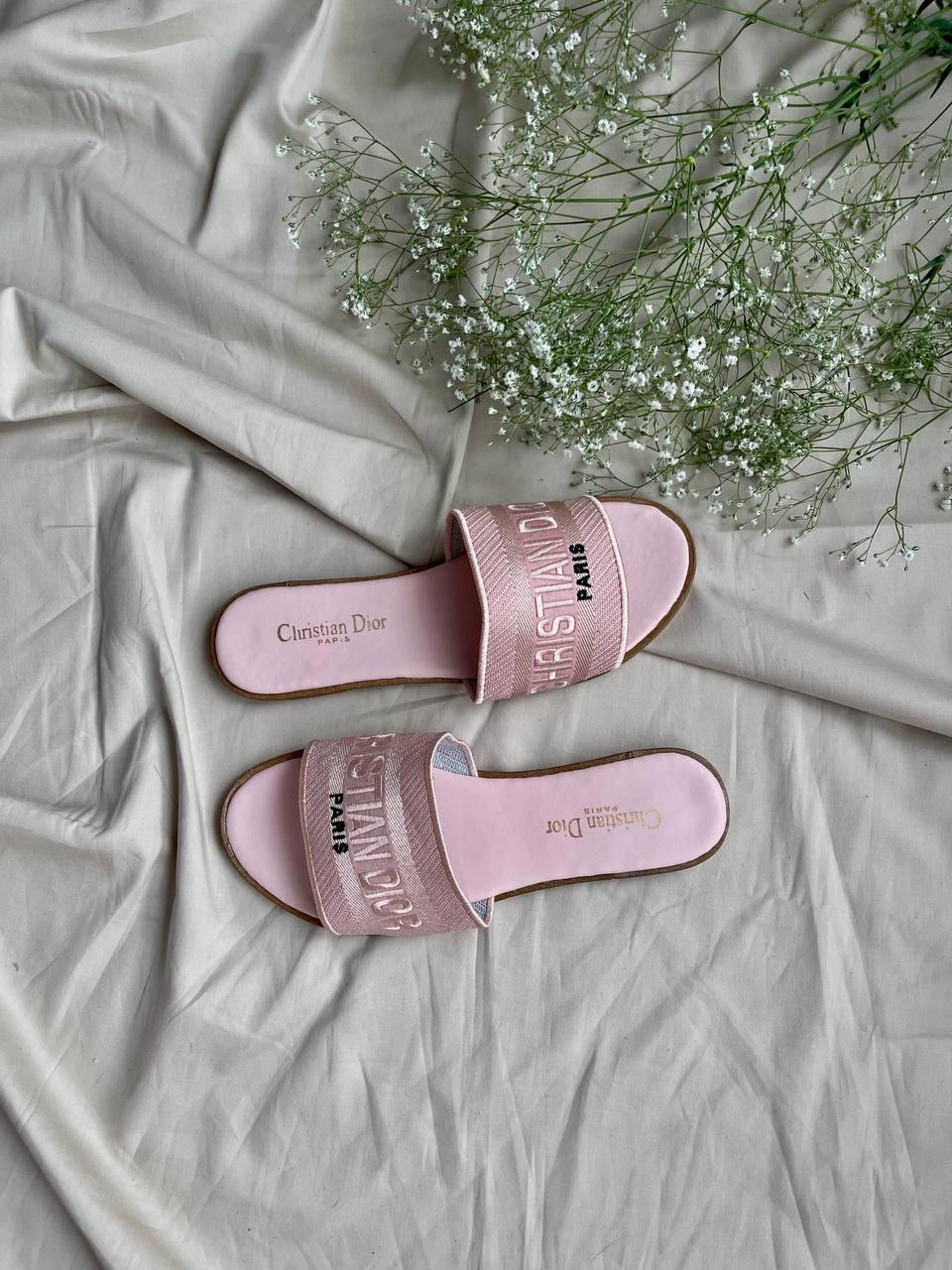 Christian Dior Slides Pink 2