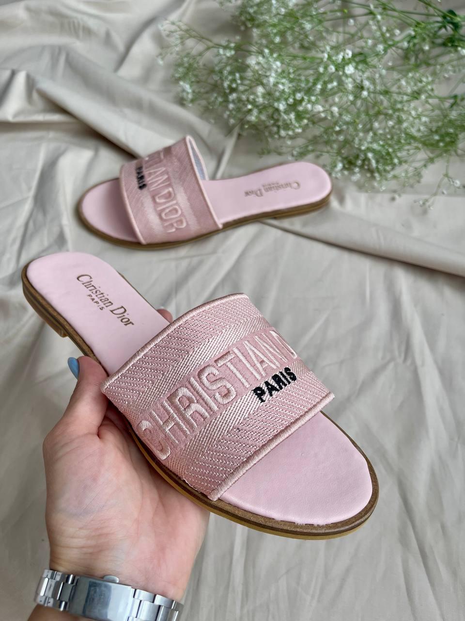 Christian Dior Slides Pink 2