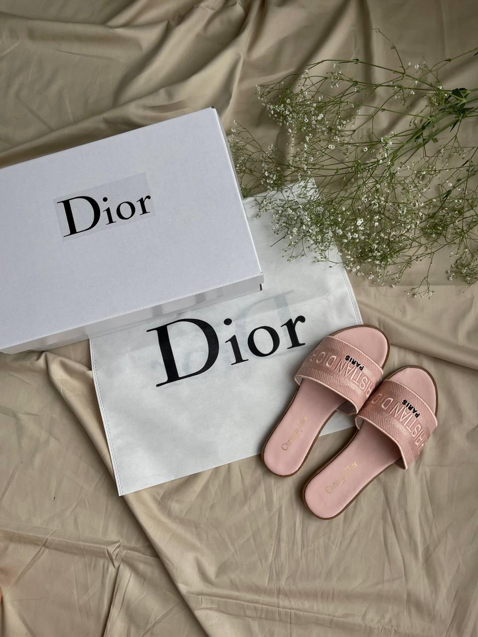 Christian Dior Slides Pink 2