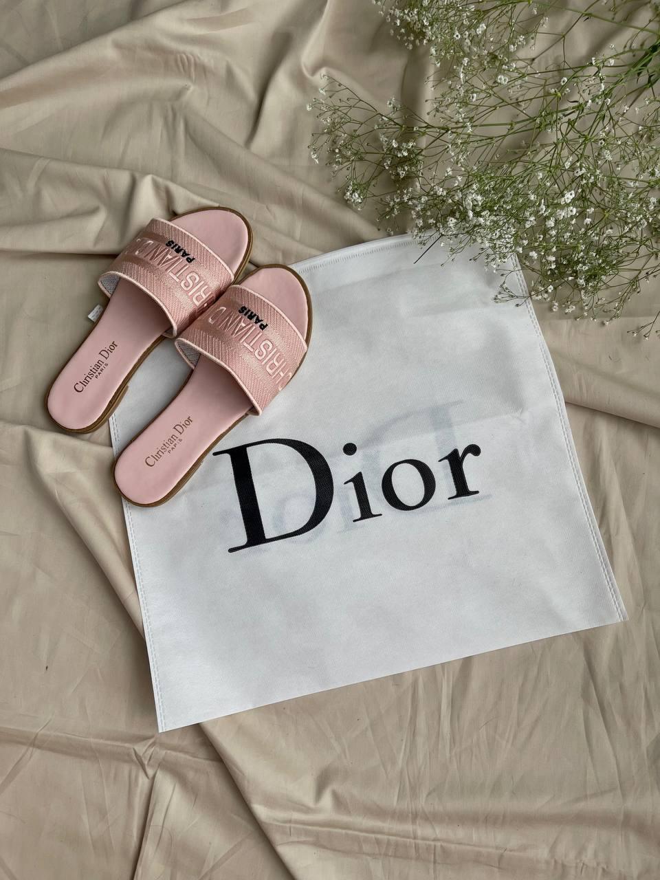 Christian Dior Slides Pink 2