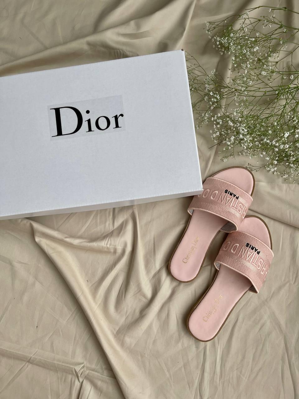Christian Dior Slides Pink 2