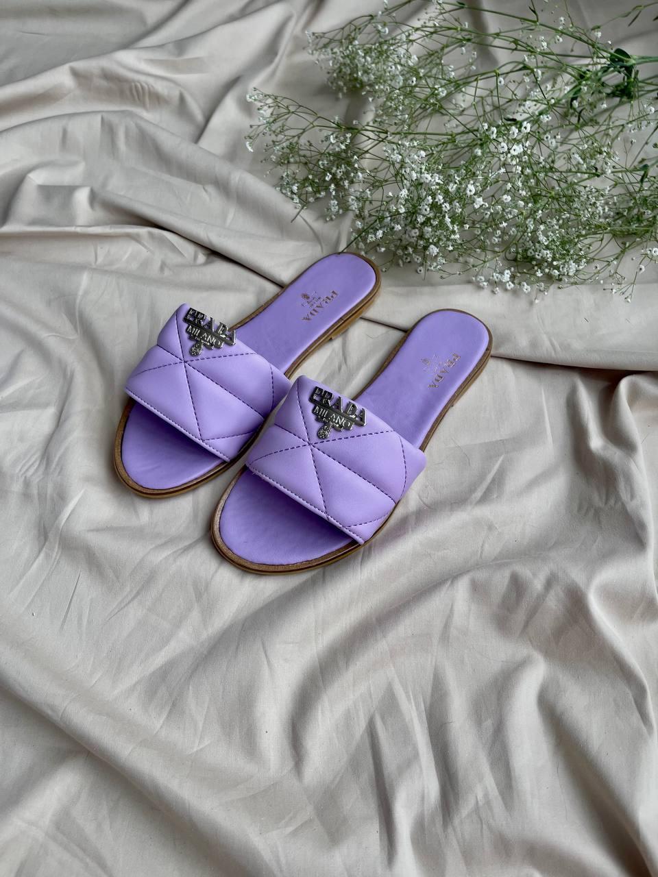 Prada Slides Purple