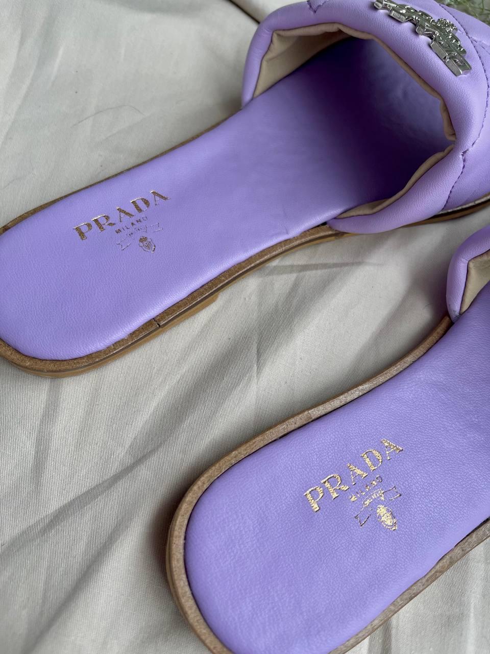 Prada Slides Purple