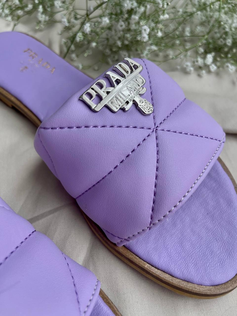 Prada Slides Purple